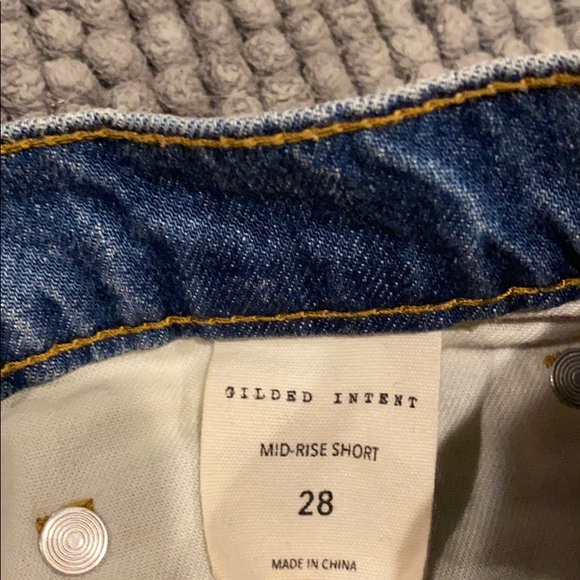 Buckle Gilded Intent Shorts - Picture 5 of 6